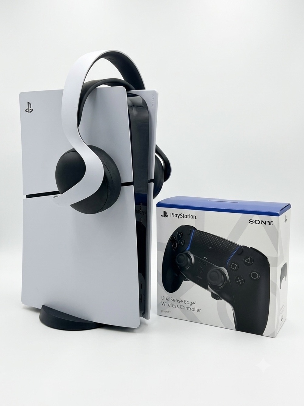 Sony PlayStation 5 PS5 Disc Console Bundle DualSense Edge Pulse 3D